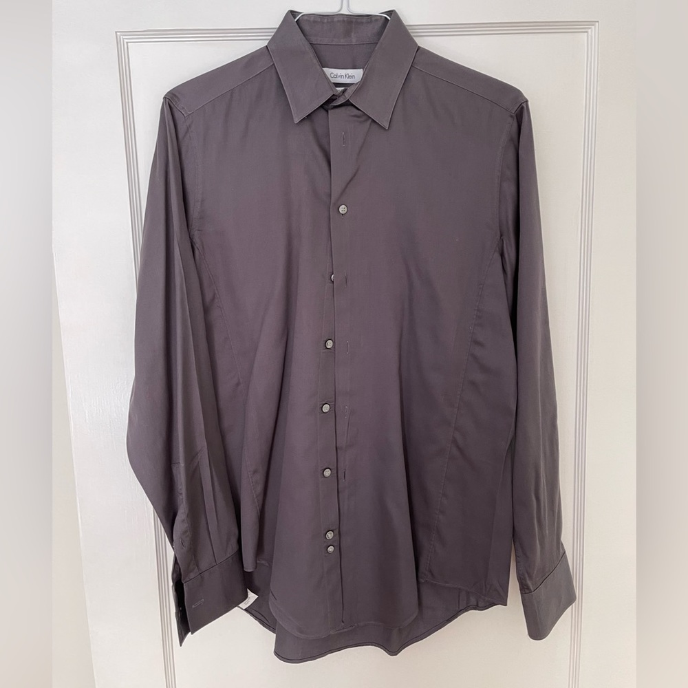 Gray Calvin Klein Slim Fit Stretch